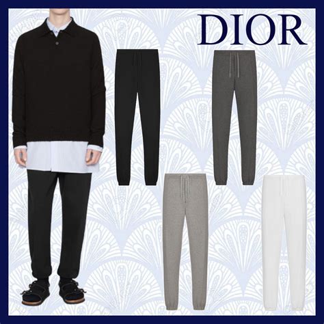 christian dior joggers|dior track trousers.